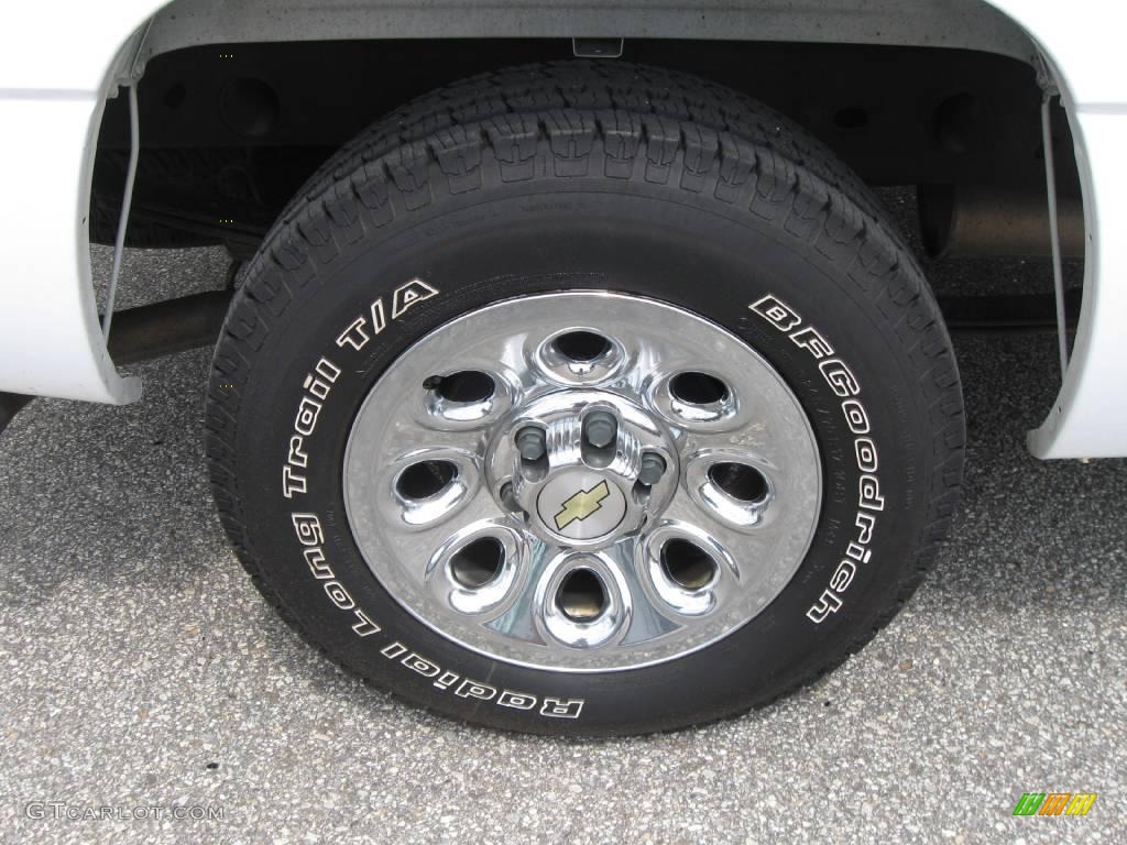 2006 Silverado 1500 LS Extended Cab - Summit White / Dark Charcoal photo #4