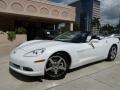 2008 Arctic White Chevrolet Corvette Convertible  photo #10