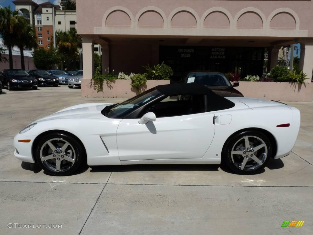 2008 Corvette Convertible - Arctic White / Cashmere photo #15