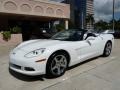 2008 Arctic White Chevrolet Corvette Convertible  photo #40