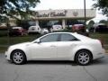 2009 White Diamond Tri-Coat Cadillac CTS 4 AWD Sedan  photo #1