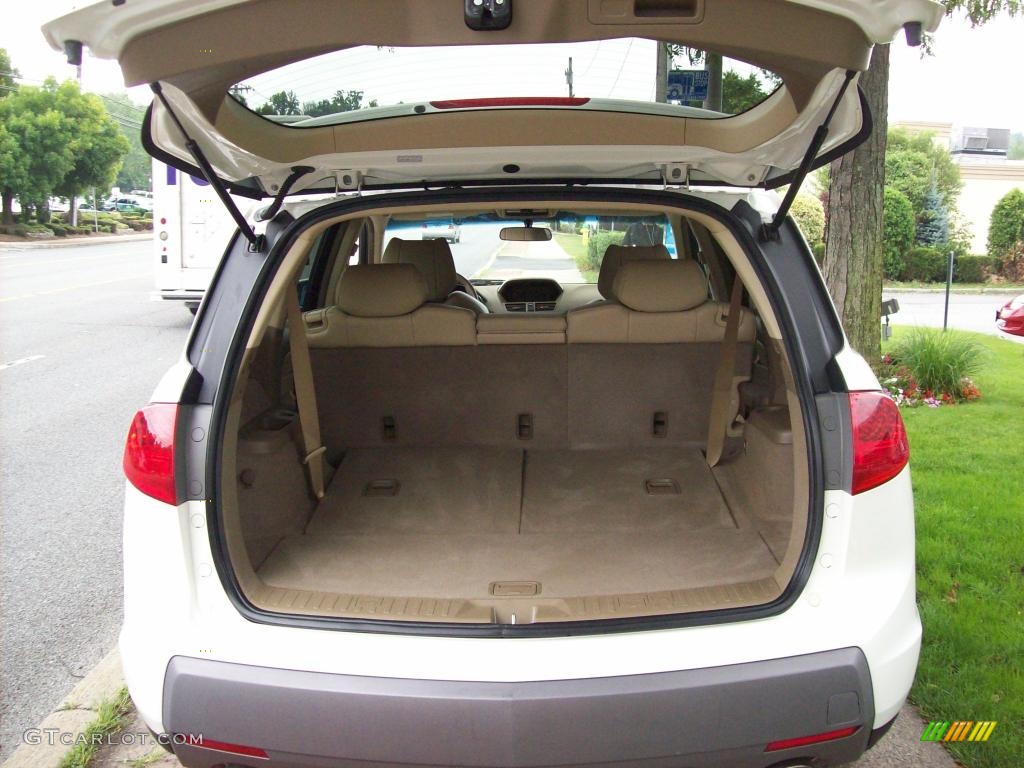 2007 MDX Sport - Aspen White Pearl / Taupe photo #23