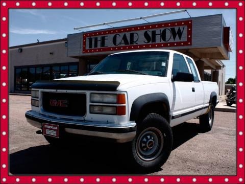 1997 GMC Sierra 2500 SLE Extended Cab 4x4 Data, Info and Specs