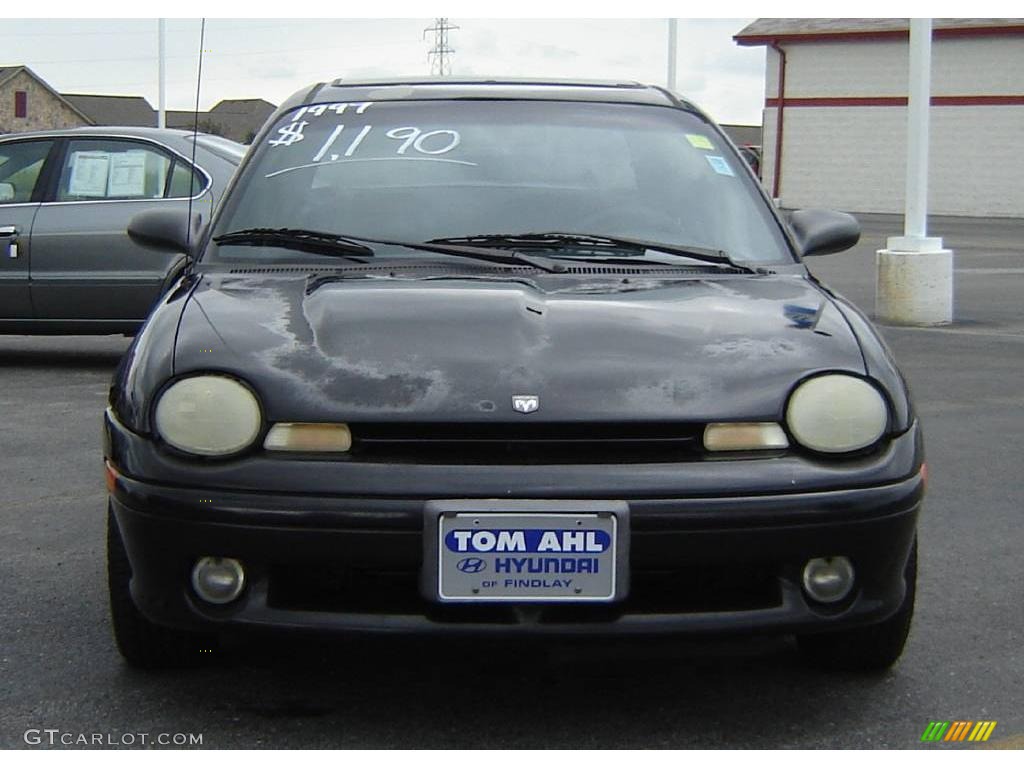 1997 Neon Sport Sedan - Black / Agate photo #8