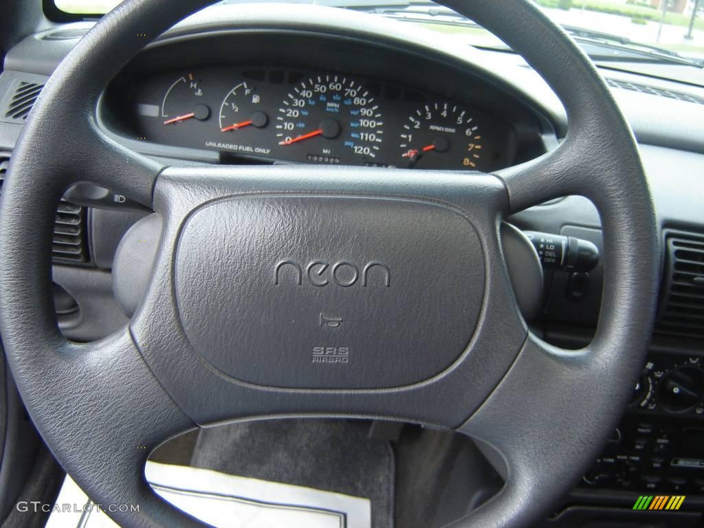 1997 Neon Sport Sedan - Black / Agate photo #18