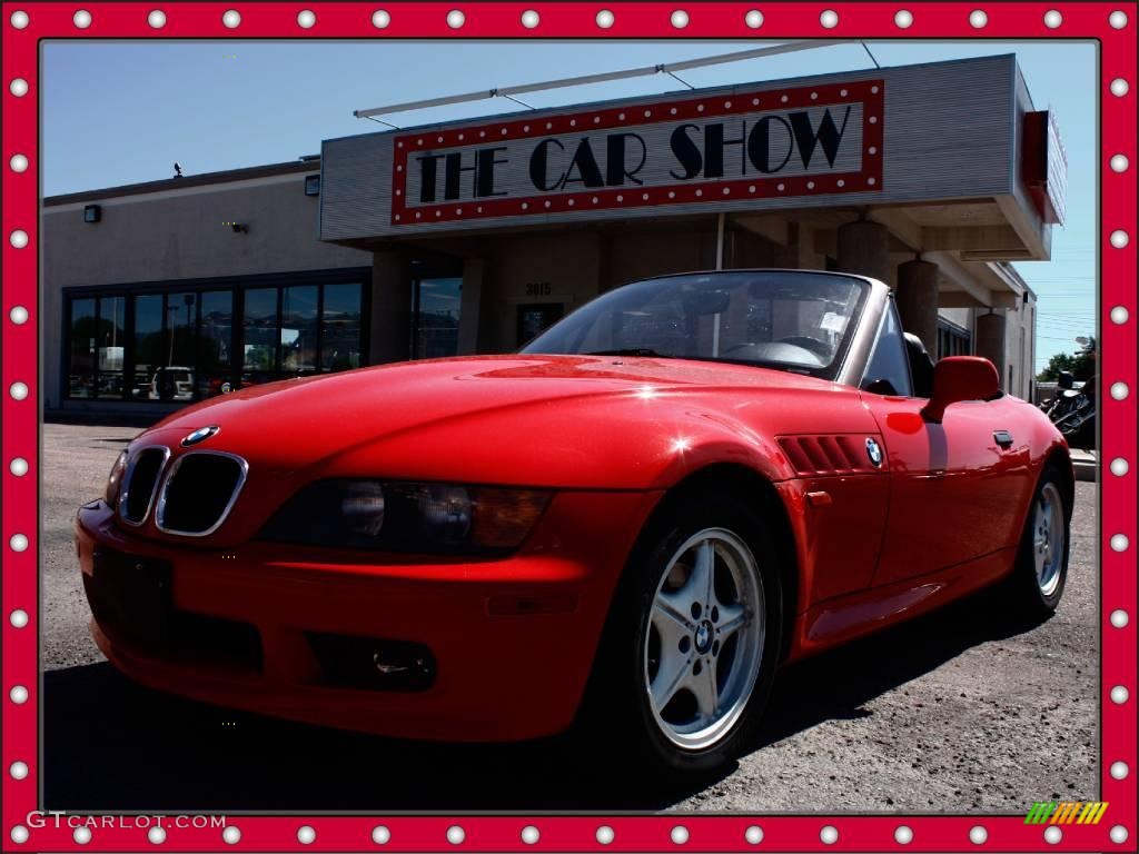 1996 Z3 1.9 Roadster - Bright Red / Black photo #1