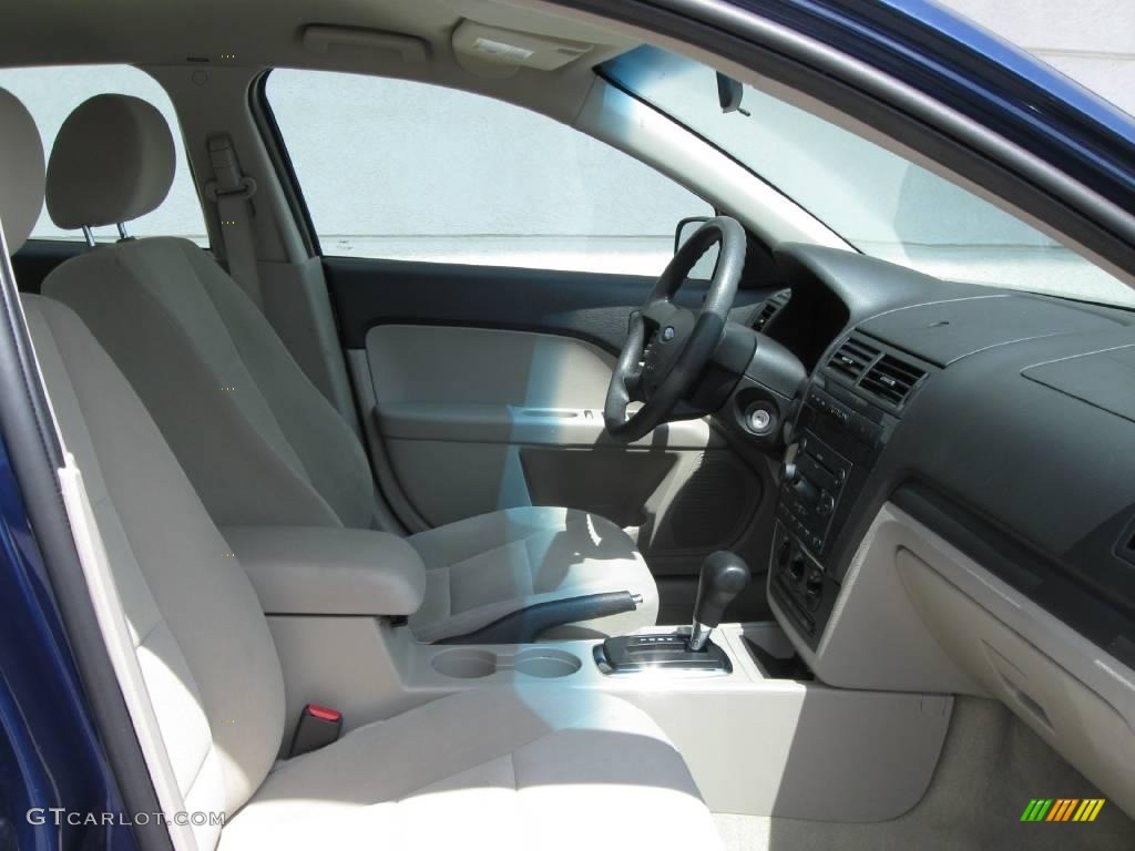2007 Fusion SE - Dark Blue Pearl Metallic / Light Stone photo #6