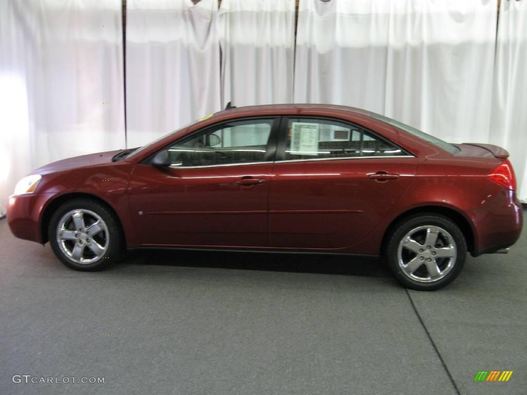 2008 G6 GT Sedan - Performance Red Metallic / Ebony Black photo #5