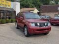 2005 Red Brawn Pearl Nissan Pathfinder LE 4x4  photo #2