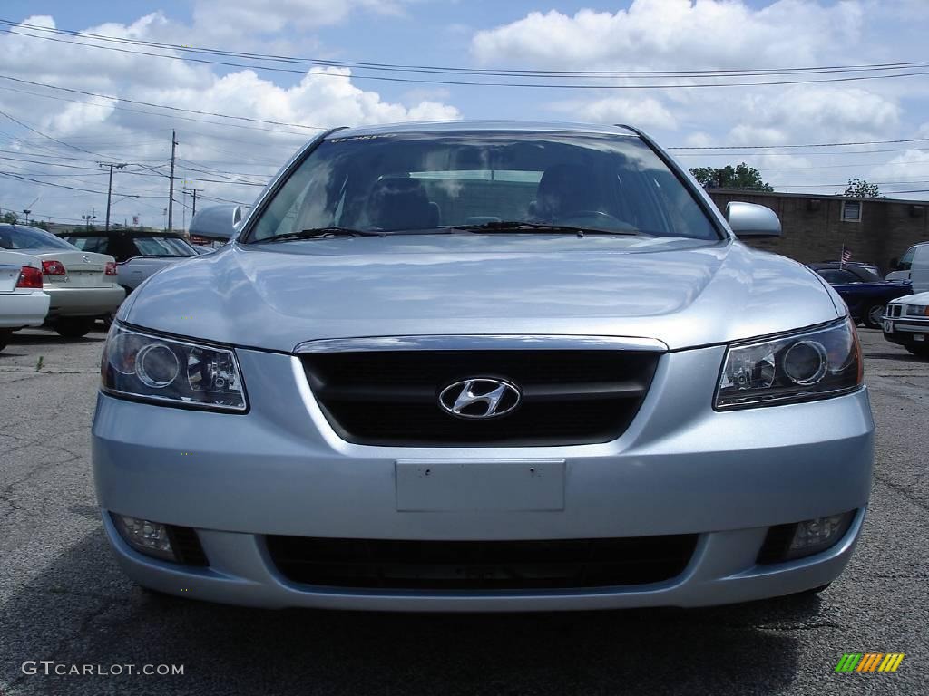 2006 Sonata GLS V6 - Silver Blue Metallic / Gray photo #3