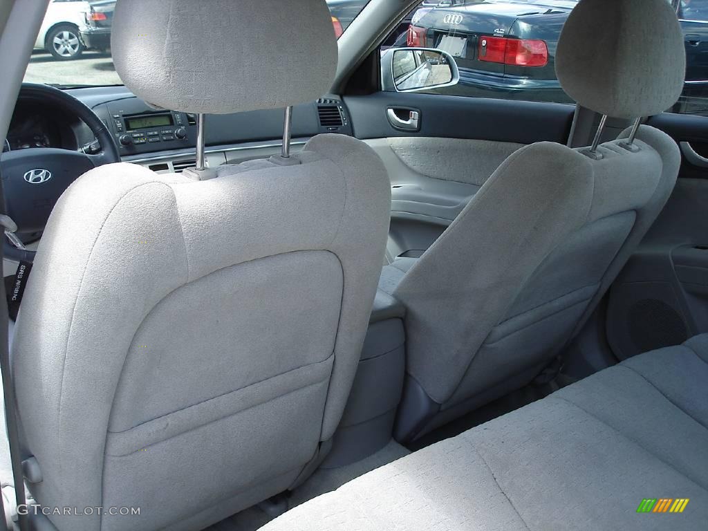 2006 Sonata GLS V6 - Silver Blue Metallic / Gray photo #11