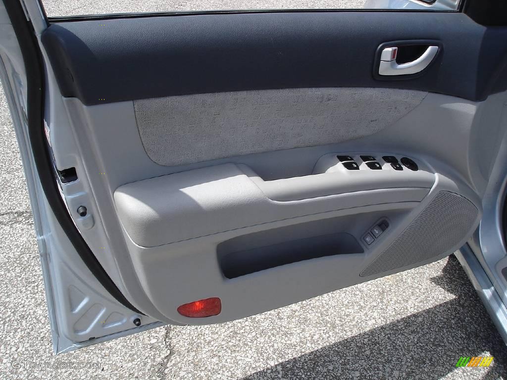 2006 Sonata GLS V6 - Silver Blue Metallic / Gray photo #15