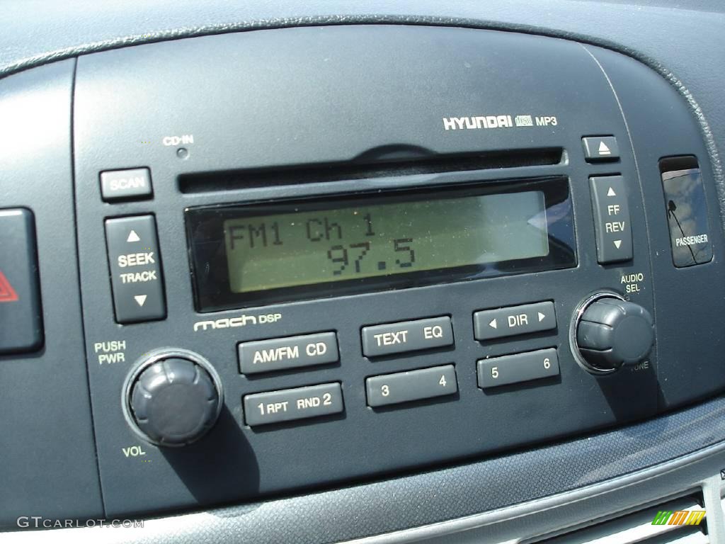 2006 Sonata GLS V6 - Silver Blue Metallic / Gray photo #17