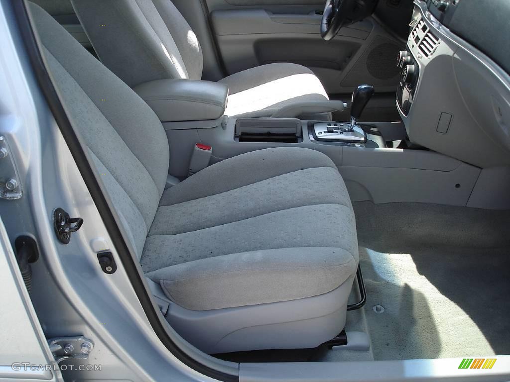 2006 Sonata GLS V6 - Silver Blue Metallic / Gray photo #28