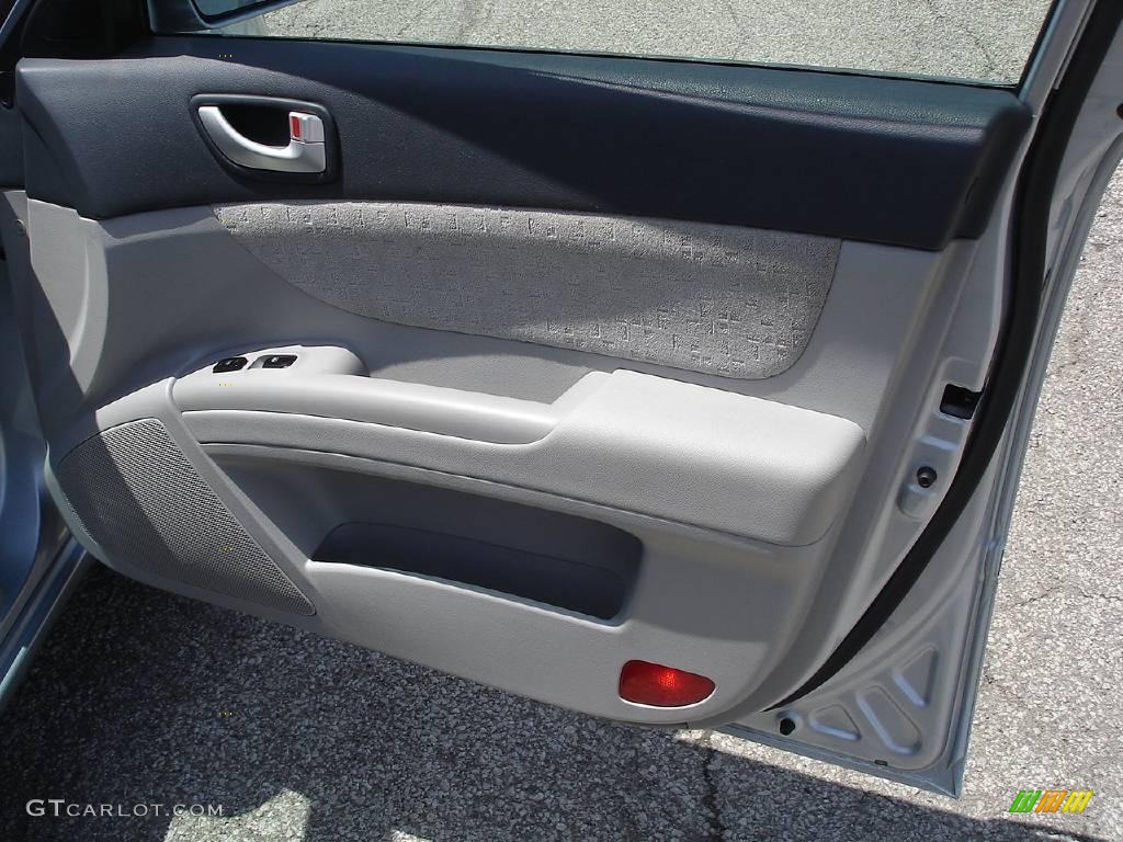 2006 Sonata GLS V6 - Silver Blue Metallic / Gray photo #30