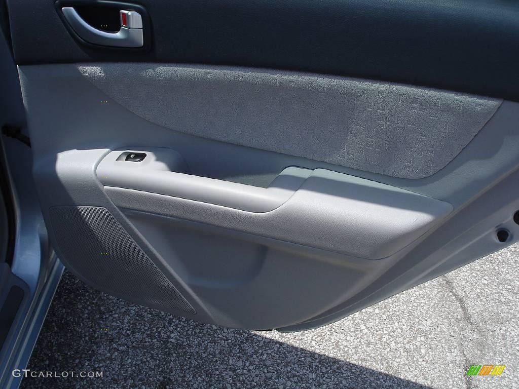 2006 Sonata GLS V6 - Silver Blue Metallic / Gray photo #33