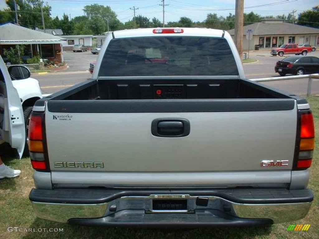 2006 Sierra 1500 SLT Crew Cab - Silver Birch Metallic / Pewter photo #5