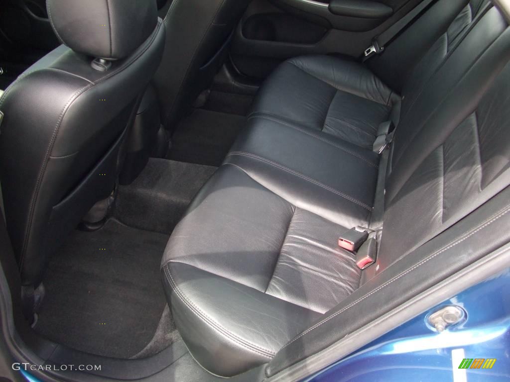 2006 Accord EX-L V6 Sedan - Sapphire Blue Pearl / Black photo #10