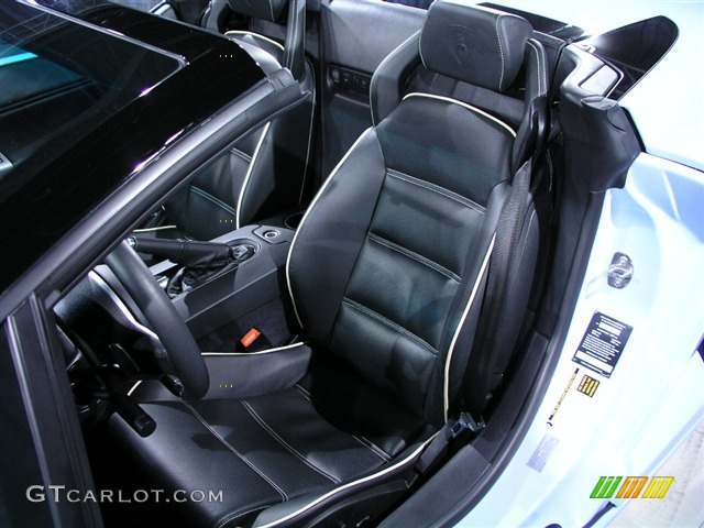 2007 Lamborghini Gallardo Spyder Front Seat Photo #150021