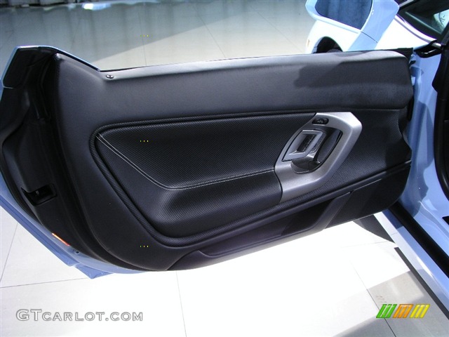 2007 Lamborghini Gallardo Spyder Black Door Panel Photo #150084