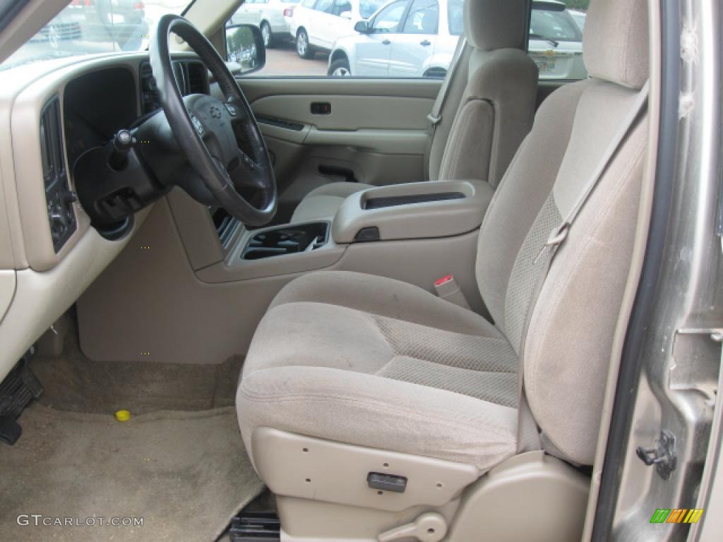 2003 Suburban 2500 LS - Light Pewter Metallic / Tan/Neutral photo #13