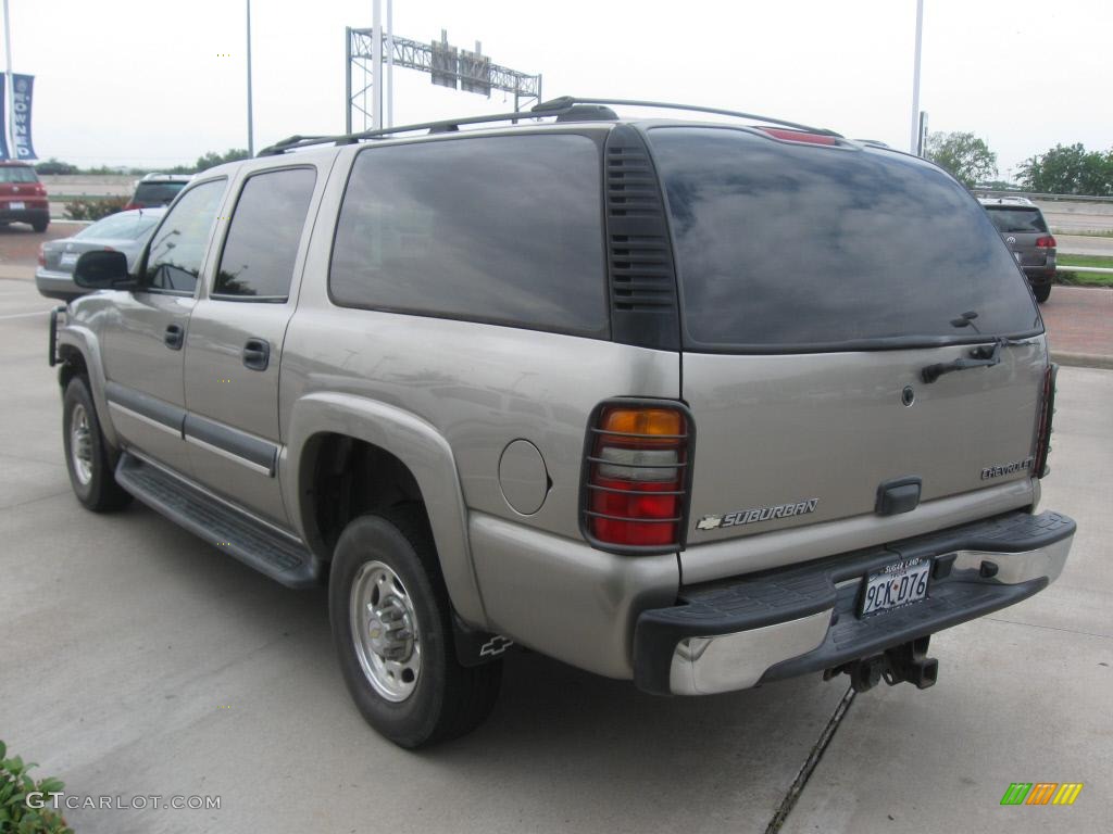 2003 Suburban 2500 LS - Light Pewter Metallic / Tan/Neutral photo #26