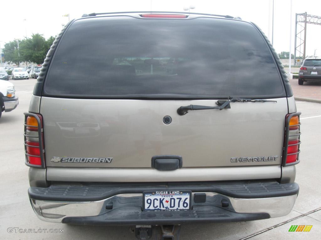 2003 Suburban 2500 LS - Light Pewter Metallic / Tan/Neutral photo #27