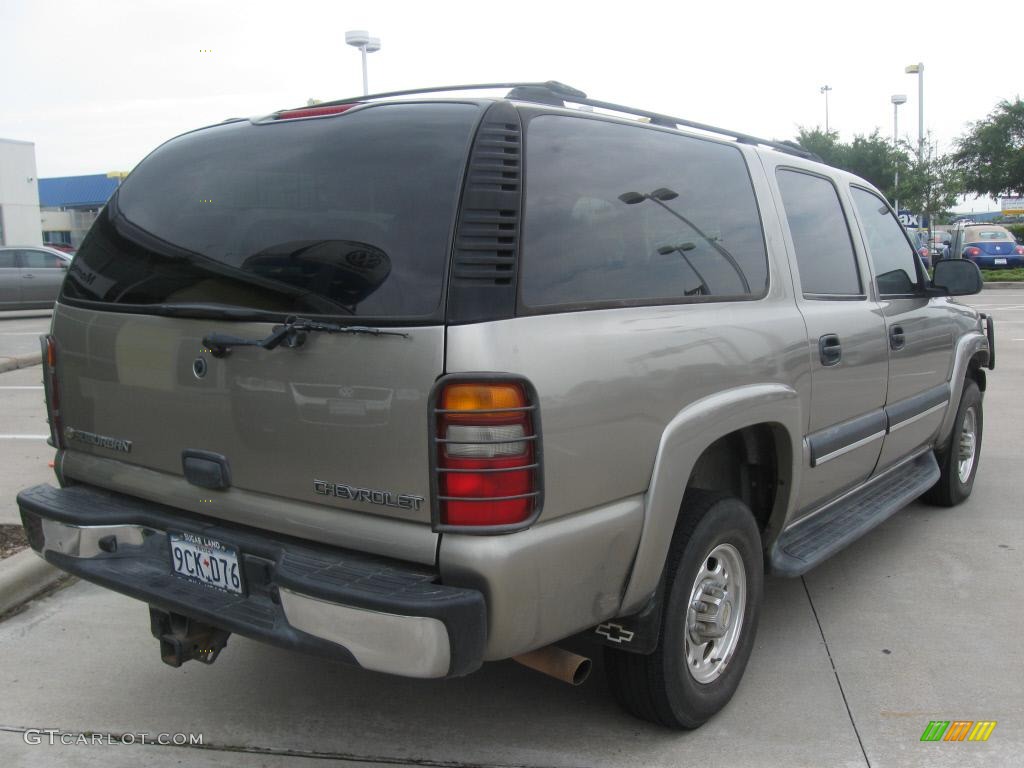 2003 Suburban 2500 LS - Light Pewter Metallic / Tan/Neutral photo #29