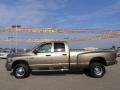 2008 Light Khaki Metallic Dodge Ram 3500 Big Horn Edition Quad Cab 4x4 Dually  photo #6