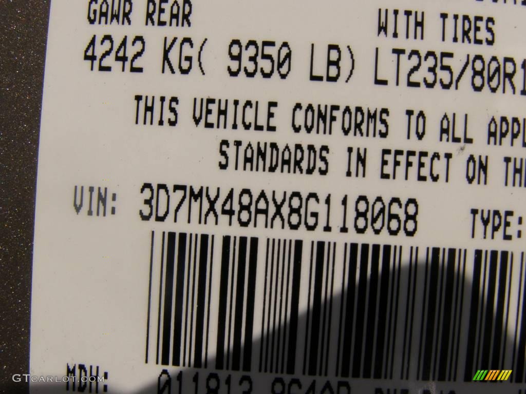 2008 Ram 3500 Big Horn Edition Quad Cab 4x4 Dually - Light Khaki Metallic / Khaki photo #13
