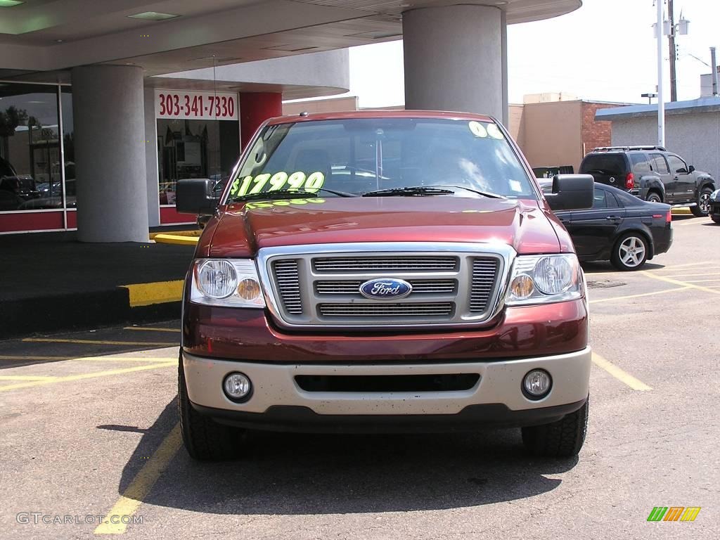 2006 F150 King Ranch SuperCrew - Dark Copper Metallic / Castano Brown Leather photo #2