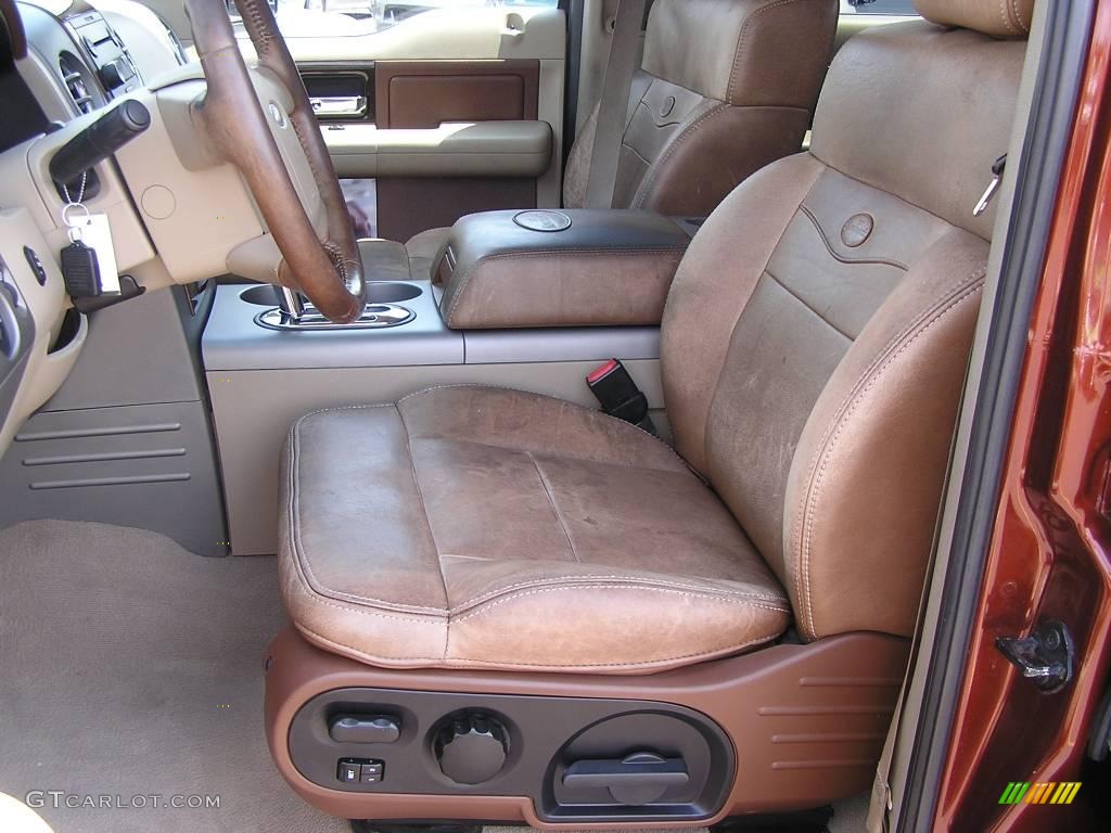 2006 F150 King Ranch SuperCrew - Dark Copper Metallic / Castano Brown Leather photo #7