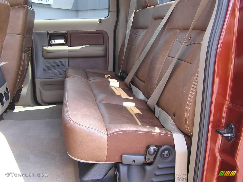 2006 F150 King Ranch SuperCrew - Dark Copper Metallic / Castano Brown Leather photo #8