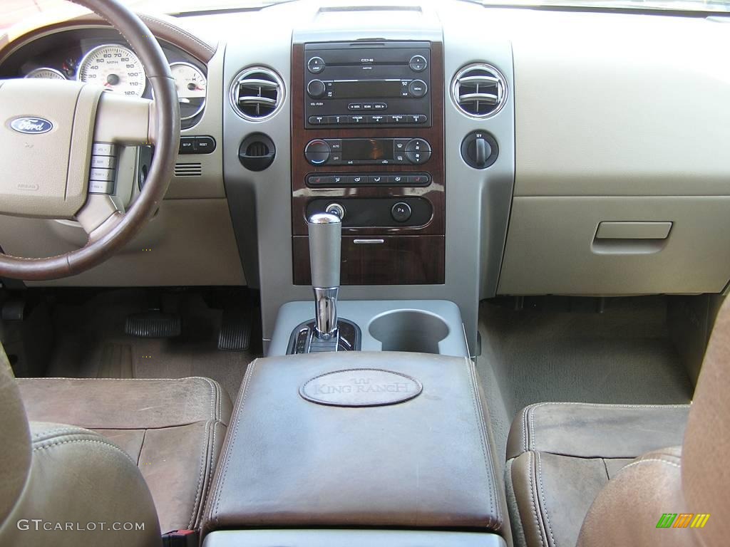 2006 F150 King Ranch SuperCrew - Dark Copper Metallic / Castano Brown Leather photo #9