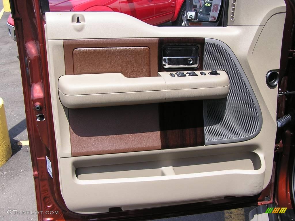 2006 F150 King Ranch SuperCrew - Dark Copper Metallic / Castano Brown Leather photo #12