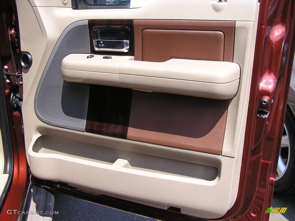 2006 F150 King Ranch SuperCrew - Dark Copper Metallic / Castano Brown Leather photo #14