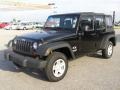 2009 Black Jeep Wrangler Unlimited X  photo #7