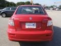 2008 Vivid Red Suzuki SX4 Sport Sedan  photo #4