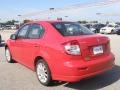 2008 Vivid Red Suzuki SX4 Sport Sedan  photo #5