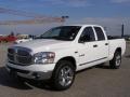 2008 Bright White Dodge Ram 1500 Lone Star Edition Quad Cab  photo #7