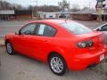 2007 True Red Mazda MAZDA3 i Sport Sedan  photo #4