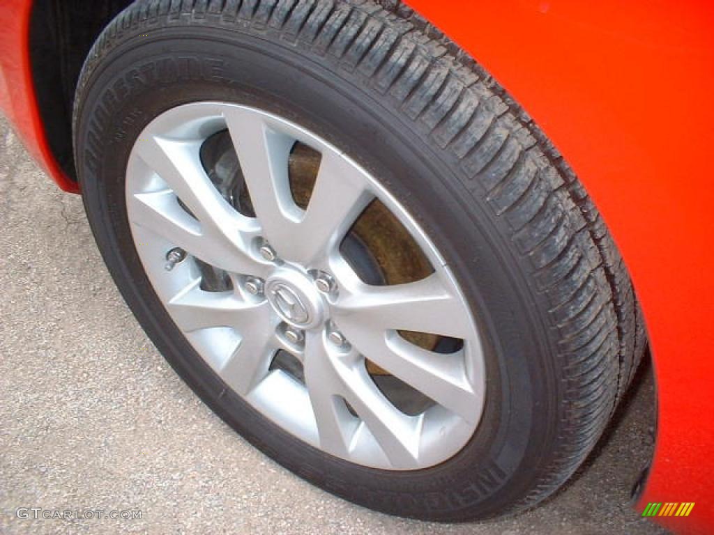 2007 MAZDA3 i Sport Sedan - True Red / Black photo #5