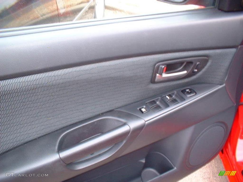 2007 MAZDA3 i Sport Sedan - True Red / Black photo #6