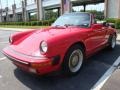Guards Red 1983 Porsche 911 SC Cabriolet