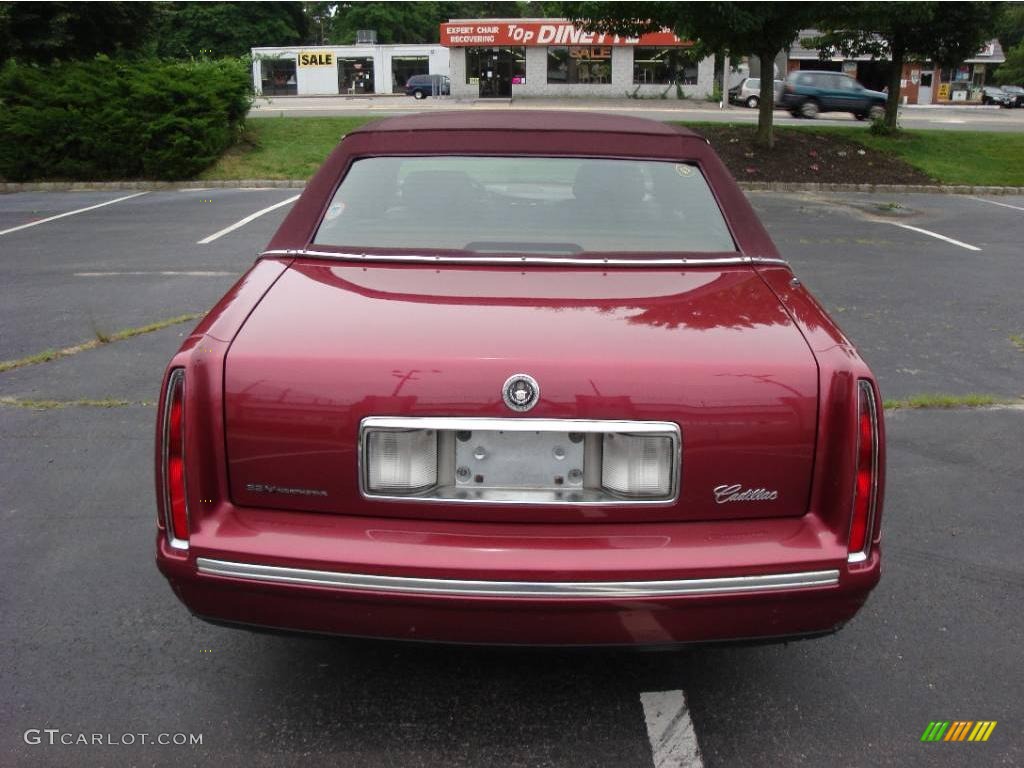 1999 DeVille Sedan - Crimson Pearl / Mulberry photo #4