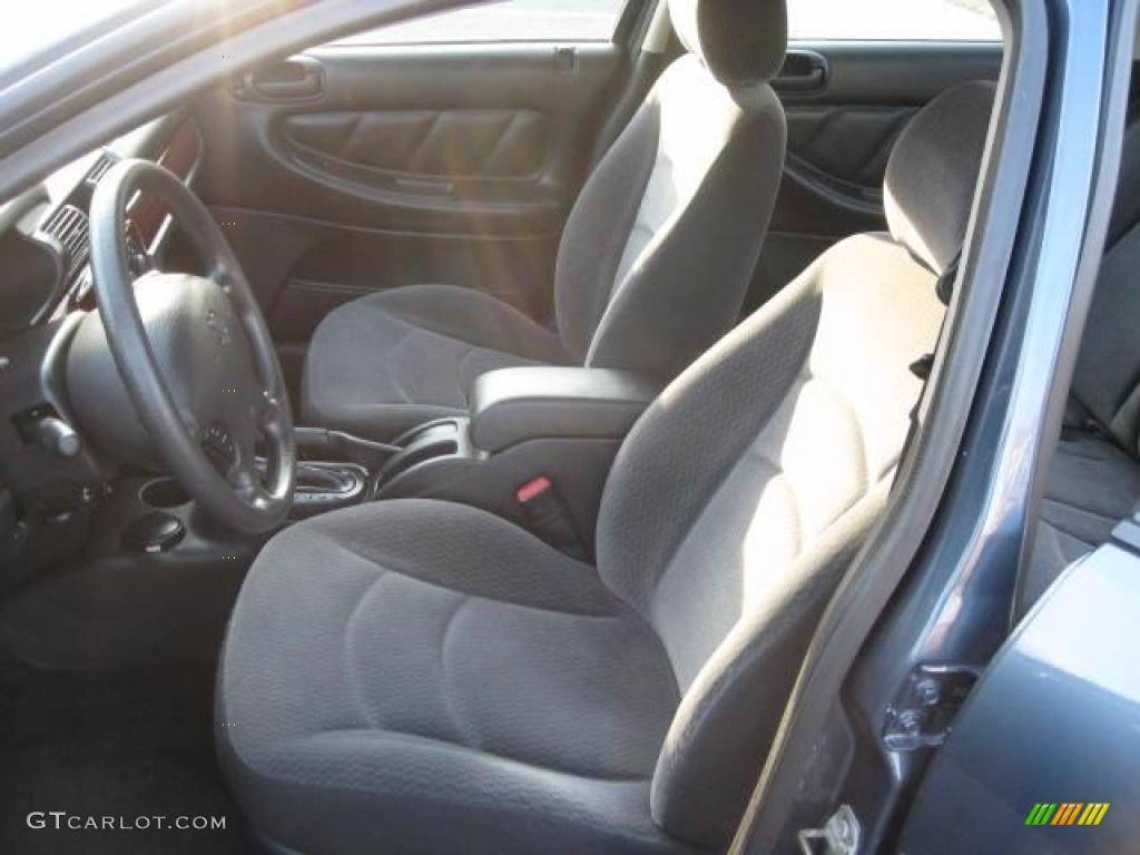 2002 Stratus SE Sedan - Steel Blue Pearl / Dark Slate Gray photo #6