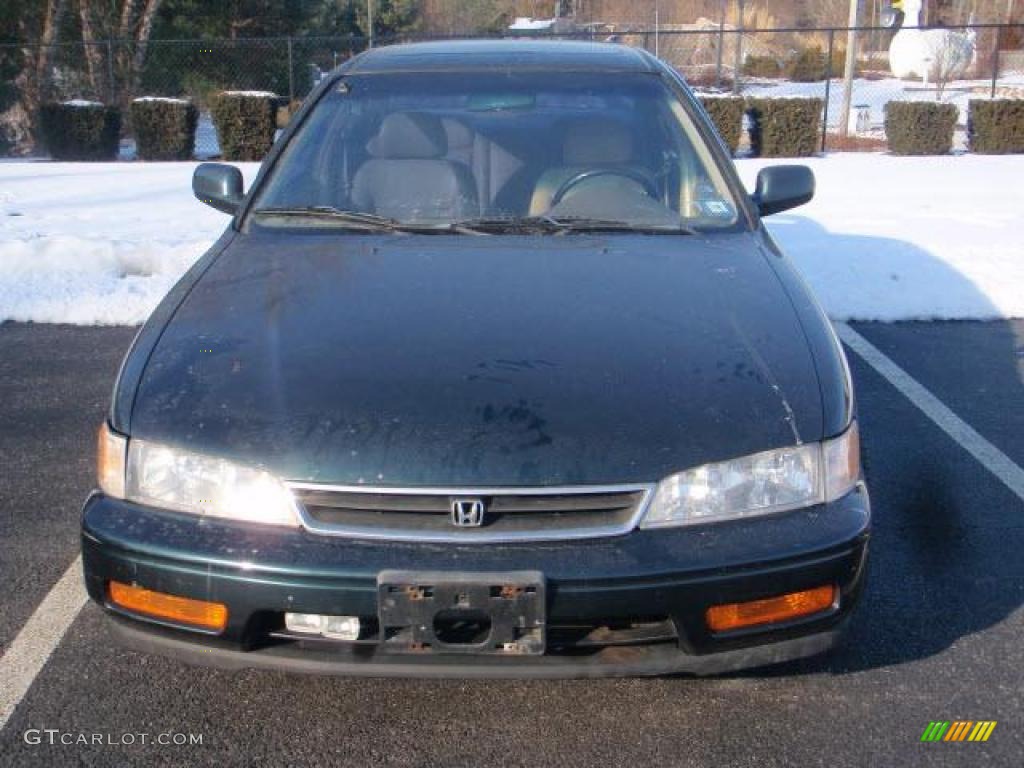 1995 Accord EX Sedan - Sherwood Green Pearl / Beige photo #2