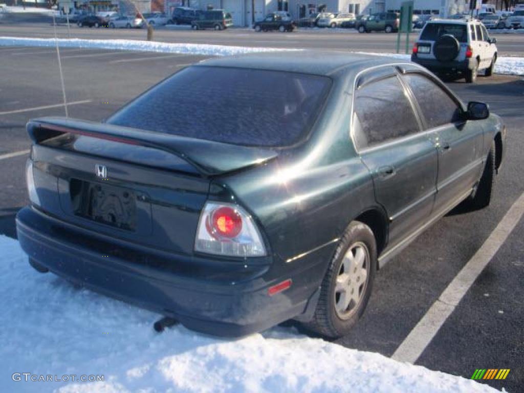 1995 Accord EX Sedan - Sherwood Green Pearl / Beige photo #4
