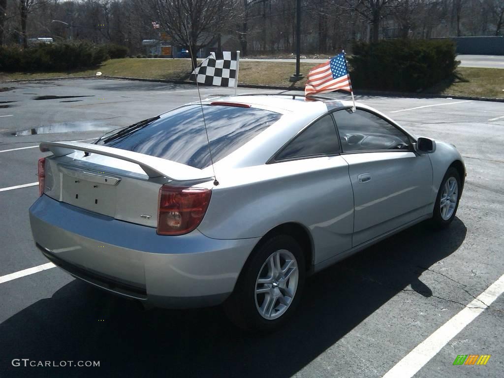 2003 Celica GT - Silver Streak Mica / Black/Silver photo #13