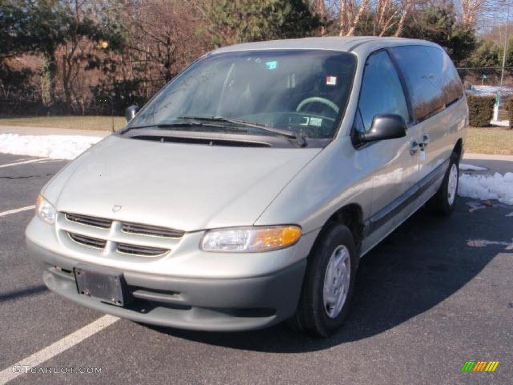 1999 Grand Caravan SE - Bright Silver Metallic / Mist Gray photo #1